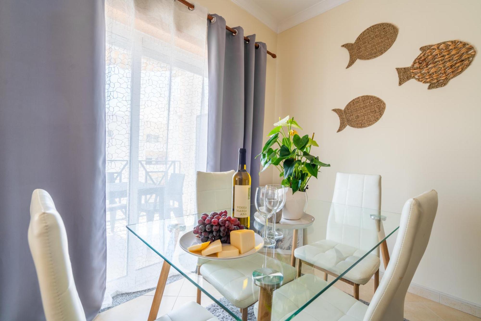 The Sunset 1 Bed Flat Short Walk Armacao Beach Армасан-де-Пера Экстерьер фото
